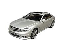 Pressofuso Modello Auto 1 18 Per Benz CL63 AMG Simulazione Da Collezione Modello Auto In Lega Zinco Come Regalo Aziendale Regalo Natale Auto In Miniatura(Argento)