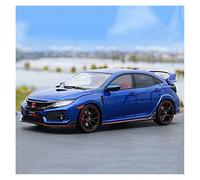 Pressofuso Modello Auto 1 18 Per Honda Civic Type R Fk8 Auto Sportiva In Lega Modello Di Auto Giocattolo Di Simulazione Come Regalo Capodanno Auto In Miniatura(Blu)