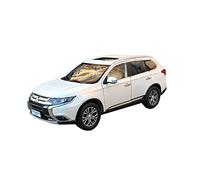 Pressofuso Modello Auto 1 18 Per Il 2017 GAC Mitsubishi Outlander SUV Simulazione Modello Auto In Lega Zinco Per Regalo Natale Per Ragazzi Auto In Miniatura(White)