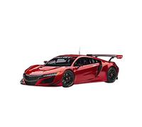 Pressofuso Modello Auto 1 18 Per Il 2018 Honda NSX GT3 Auto Sportiva Simulazione In Lega Zinco Modello Auto Giocattolo Per Ragazzi Regalo Natale Auto In Miniatura(Rosso)