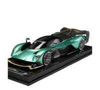 Pressofuso Modello Auto 1:18 Per La Collezione Di Modelli Di Auto Da Simulazione Valkyrie AMR PRO Veicoli Roadster Classici Auto In Miniatura(Green)