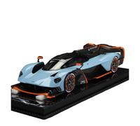 Pressofuso Modello Auto 1:18 Per La Collezione Di Modelli Di Auto Da Simulazione Valkyrie AMR PRO Veicoli Roadster Classici Auto In Miniatura(Blue)