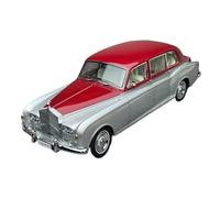 Pressofuso Modello Auto 1:18 Per La Rolls-Royce Phantom VI Di Sesta Generazione Modello Di Auto In Lega Collezione Di Veicoli Classici Auto In Miniatura(Red Silver)
