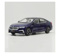 Pressofuso Modello Auto 1 18 Per Skoda Octavia Pro 2021 Modello Di Auto Pressofuso In Lega Come Regalo Di Capodanno Per Adulti Auto In Miniatura(Blu)