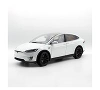 Pressofuso Modello Auto 1 18 Per Tesla American SUV X P100D Coupe Modello In Lega Di Auto Da Collezione Decorazione Regalo Per Esposizione Auto In Miniatura(White)