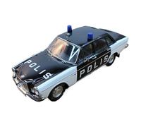 Pressofuso Modello Auto 1:18 Per Volvo 164 T9 Polis Svezia 1970 Modello Di Auto Della Polizia Veicolo In Metallo Collezione Di Simulazione Auto In Miniatura