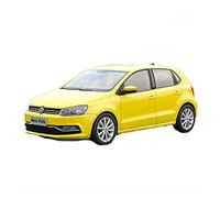 Pressofuso Modello Auto 1 18 Shanghai Volkswagen NEW POLO 2016 new POLO Polo car model Auto In Miniatura(Yellow)