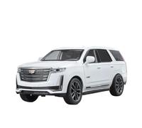 Pressofuso Modello Auto 1 24 Per Il Modello Metallo Pressofuso Escalade La Porta Può Essere Aperta Con Collezione Decorazioni Huili Suono E Luce Auto In Miniatura(White)