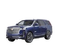 Pressofuso Modello Auto 1 24 Per Il Modello Metallo Pressofuso Escalade La Porta Può Essere Aperta Con Collezione Decorazioni Huili Suono E Luce Auto In Miniatura(Blu)