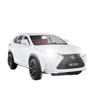 Pressofuso Modello Auto 1 32 for Lexus NX200T Simulazione Diecast Car Model Lega Sound Light Tirare Indietro Veicoli Giocattolo Regalo Auto In Miniatura(White)