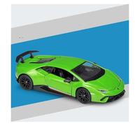Pressofuso Modello Auto 1 32 Per Lamborghini Huracan Performante Modello Auto Lega Modello Di Simulazione Del Suono Della Luce Metallo Pressofuso Auto In Miniatura(verde)