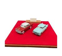Pressofuso Modello Auto 1:43 Per Auto Doppia In Miniatura Modello Di Auto Di Simulazione In Resina Mini Ornamenti Per Veicoli Auto In Miniatura