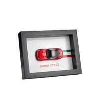 Pressofuso Modello Auto 1:43 Per Ferrari 599 GTO LaFerrari 488 GTB Versione Cornice Per Foto Modello Auto Sportiva Lega Collezione Decorazione Auto In Miniatura(599 GTO)