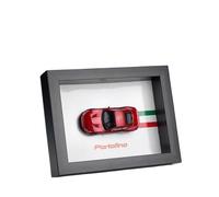 Pressofuso Modello Auto 1:43 Per Ferrari 599 GTO LaFerrari 488 GTB Versione Cornice Per Foto Modello Auto Sportiva Lega Collezione Decorazione Auto In Miniatura(Portofino)