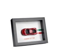 Pressofuso Modello Auto 1:43 Per Ferrari 599 GTO LaFerrari 488 GTB Versione Cornice Per Foto Modello Auto Sportiva Lega Collezione Decorazione Auto In Miniatura(488 GTB Red)