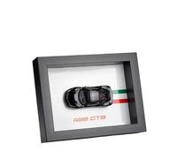 Pressofuso Modello Auto 1:43 Per Ferrari 599 GTO LaFerrari 488 GTB Versione Cornice Per Foto Modello Auto Sportiva Lega Collezione Decorazione Auto In Miniatura(488 GTB Black)