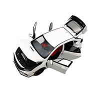 Pressofuso Modello Auto LCD 2020 1 18 Honda Civic TYPE R FK8 alloy car model Japanese sports car model Auto In Miniatura(White)