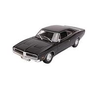 Pressofuso Modello Auto Maisto figura 1 18 Dodge Challenger 1969 Classic Car Simulation Alloy Auto Model Collection Auto In Miniatura(Nero)