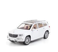 Pressofuso Modello Auto Per Fine Luxury Car 1 24 Decorazione Domestica Per Bambini Giocattolo Modello Di Auto Altamente Simulata Auto In Miniatura(White)