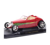 Pressofuso Modello Auto Per Ford Type B 1933 1 18 Retro Convertible Classic Car Modello In Lega Collezione Per Adulti Decorazione Show Gift Auto In Miniatura(Rosso)