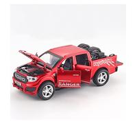 Pressofuso Modello Auto Per La Nuovissima Ford 1 32 Decorazione Domestica Per Bambini Giocattolo Modello Di Auto Altamente Simulata Auto In Miniatura(Rosso)