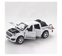 Pressofuso Modello Auto Per La Nuovissima Ford 1 32 Decorazione Domestica Per Bambini Giocattolo Modello Di Auto Altamente Simulata Auto In Miniatura(White)