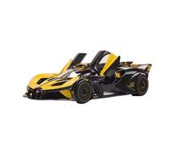 Pressofuso Modello Auto Scala 1:24 Per Bolide Supercars Modelli Di Auto In Lega Collezionabili Giocattoli Per Adulti Ragazzi Decorazioni Auto In Miniatura(Yellow)