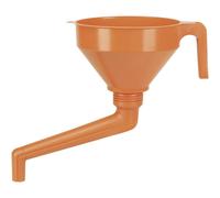 Pressol 02562 Imbuto/Tramoggia incl. Setaccio con impugnatura 1.3L arancione