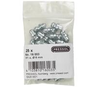 Pressol 16 003 Ingrassatore conico H1 A dritto, Ø 6 mm-V. 1 pz.