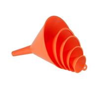 Pressol, set imbuto arancione. 5 pezzi, da 50 mm a 150 mm