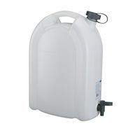 Pressol - Tanica, 20 L, per Acqua, Bianco, in Polietilene, con Uscita Gallo - 21 177