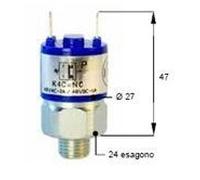 PRESSOSTATO 1/8" 0,2-2,5 BAR VITE DI REGOLAZIONE 48V NC
