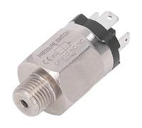 Pressostato a Membrana con Filettatura 1/4 Pollice Pressostato in Gomma in Acciaio Inossidabile per Aria Compressa e Acqua