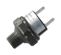 Pressostato ad aria per trombe ad aria da 12 V/24 V e trombe da treno, montaggio su serbatoio, filettatura NPT da 1/4", 90-120 PSI regolabile Cut-in/Cut-Out, 3.5A nominale (90-120PSI)