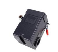 Pressostato aria 110 V/240 V 55-175 Psi for compressore, pezzi di ricambio, piccola valvola controllo della pompa dell'aria, 1-4 porte LF10(0.9-1.25mpa,LF10-4Hole)
