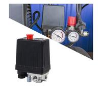 Pressostato compressore 220 V, pressostato a 4 fori, interruttore multiuso, valvola di controllo per riduzione rapida della pressione (15 A)