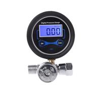 Pressostato, Compressore d'aria digitale da 1/4", 200PSI/BAR/KPA/KG/CM2 Manometro regolatore di pressione Pistole a spruzzo Strumenti pneumatici Controllo regolazione 'aria