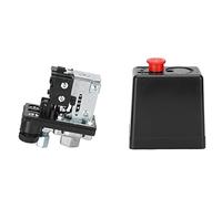 Pressostato compressore d'aria, Interruttori di controllo pompa a gas Plastica Alluminio Foro singolo 0,5-0,8 MP per apparecchiature