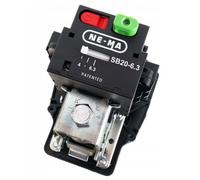 PRESSOSTATO COMPRESSORE NEMA TRIFASE CON PROTEZIONE TERMICA REGOLABILE