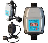 Pressostato CSK 55D - Regolatore di Pressione della Pompa Dell'acqua Pompa da Giardino - Interruttore a Pressione con Display Digitale - Accensione e Spegnimento Automatico - Protezione Marcia a Secco