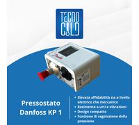 PRESSOSTATO DANFOSS KP1 PER BASSA PRESSIONE AUTOMATICO DA REFRIGERAZIONE