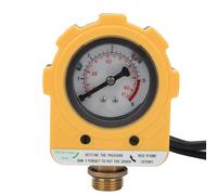 Pressostato elettronico automatico per pompa dell'acqua regolabile, modello E06 1500 con spina 30AEU - CA 220 V 1500 W - Intervallo di pressione da 0 a 87 psi - Dimensioni