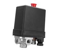 Pressostato G1/4", pressostato 380V trifase a 4 fori di tipo verticale, 125psi valvola di controllo dell'interruttore, per Pressostato del compressore d'aria