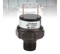 Pressostato - Interruttore di controllo della pressione dell'aria con interruttore automatico per compressore d'aria da auto universale 12V(90-120 PSI)
