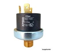 Pressostato Mater XP600, 2 A 6 Bar, G1/8, Regolabile