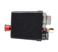 Pressostato per Compressore Aria 220/380v 90-125psi, Controllo Automatico | Rame, Plastica Tecnica e Alluminio, Filettatura Interna 1/4 Pollice, Uso Officina e Casa