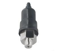 Pressostato per compressore d'aria, regolabile, 15-140 psi, corpo in metallo con filettatura esterna, apertura normale/chiusa, pezzo di ricambio per officina (QPM11-NO B)