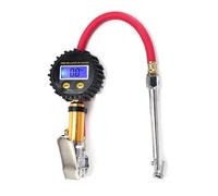 Pressostato per pompa Manometro digitale for gonfiaggio pneumatici for auto, display LCD Retroilluminazione a LED Tester for veicoli Monitoraggio 'inflazione S07 19