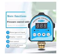 Pressostato per pompa Pressostato automatico del compressore 'olio 'acqua a pompa 'aria, regolatore di pressione elettronico con display digitale for la pompa 'acqua(15.5MM)