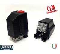 Pressostato trifase 4 Vie NE-MA Expotherm 1 con protezione termica Salvamotore